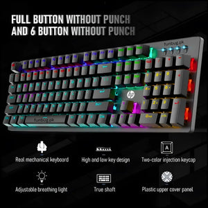 HP GK400F RGB Mechanical Keyboard